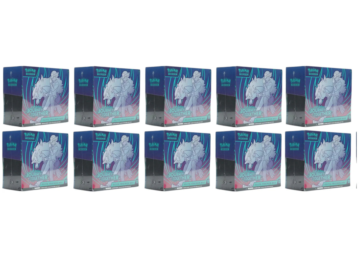 2025 Pokémon Scarlet & Violet Journey Together Elite Trainer Box 10x Lot -1