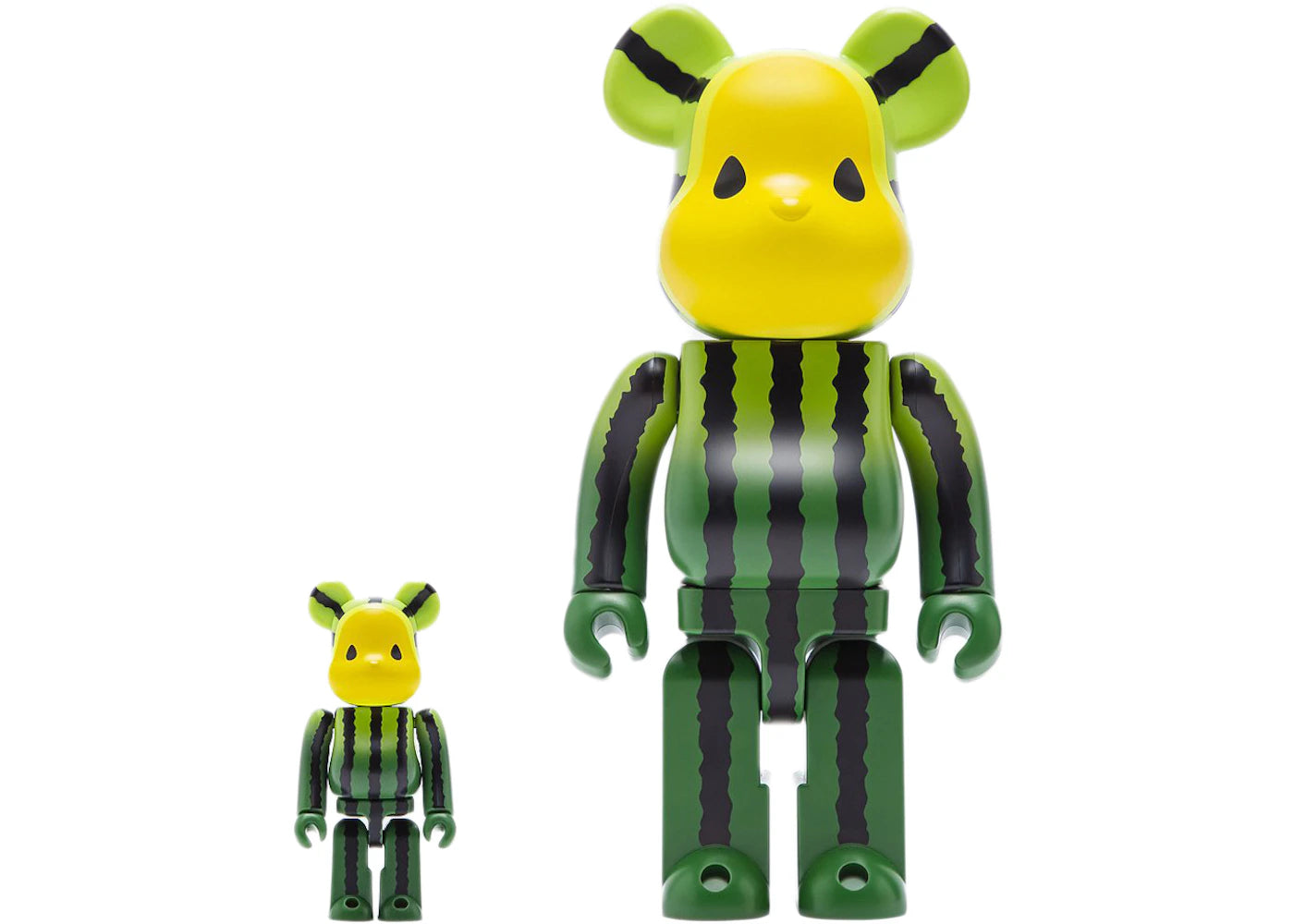 Bearbrick x CLOT Summer Fruits Yellow Watermelon 100% & 400% Set -1