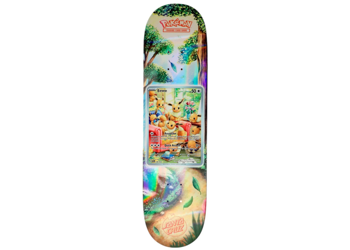 Santa Cruz Skateboards X Pokemon 2026 Skateboard Deck - Eevee Edition -1