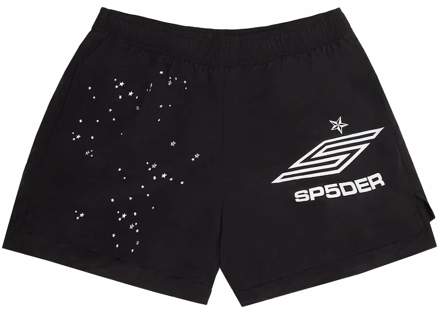 Sp5der Pro Double Layer Short Black -1