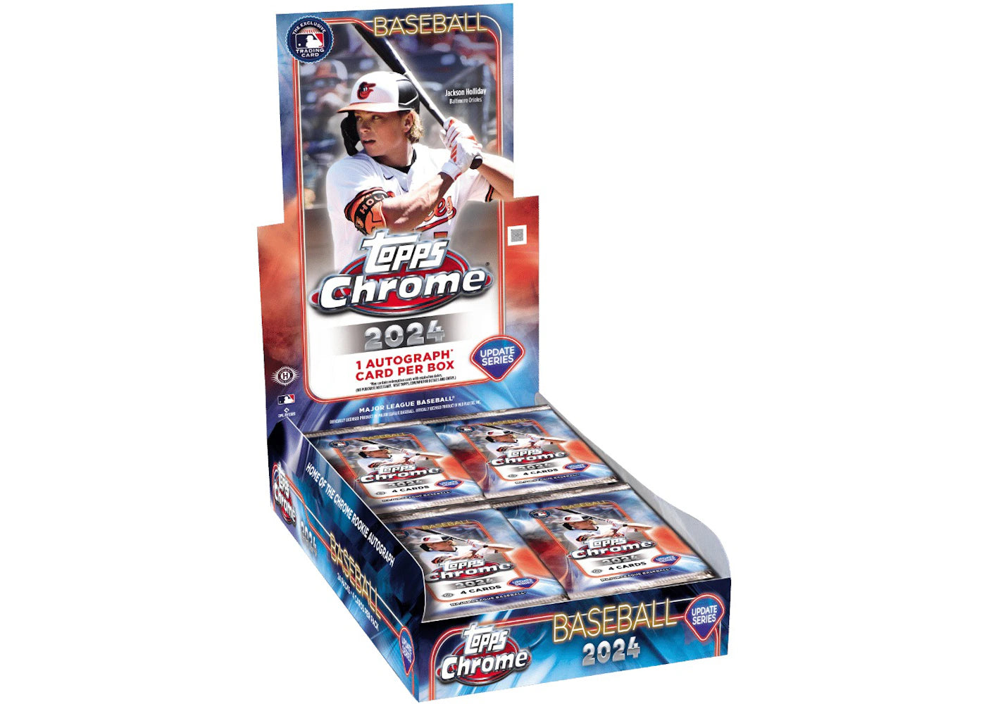 2024 Topps Chrome Update Series Baseball Hobby Box -1