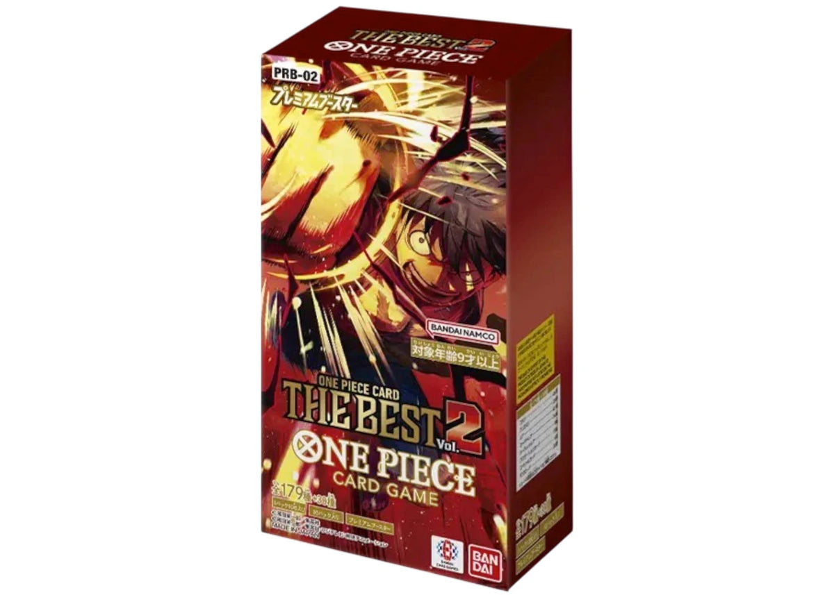 2025 Bandai One Piece The Best Vol.2 (PRB-02) Booster Box -1