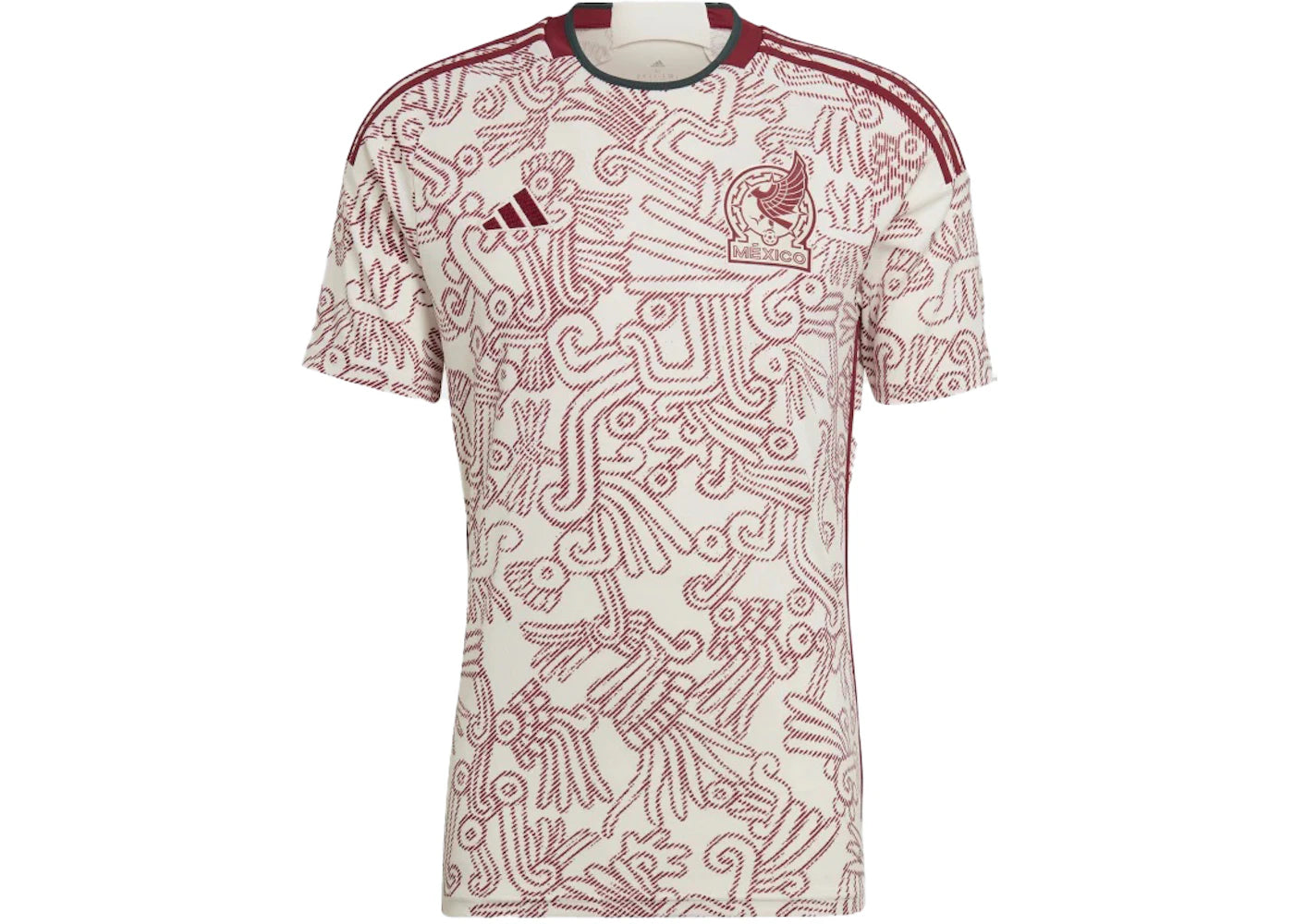adidas Mexico 22 Away Jersey (US Sizing) Wonder White -1