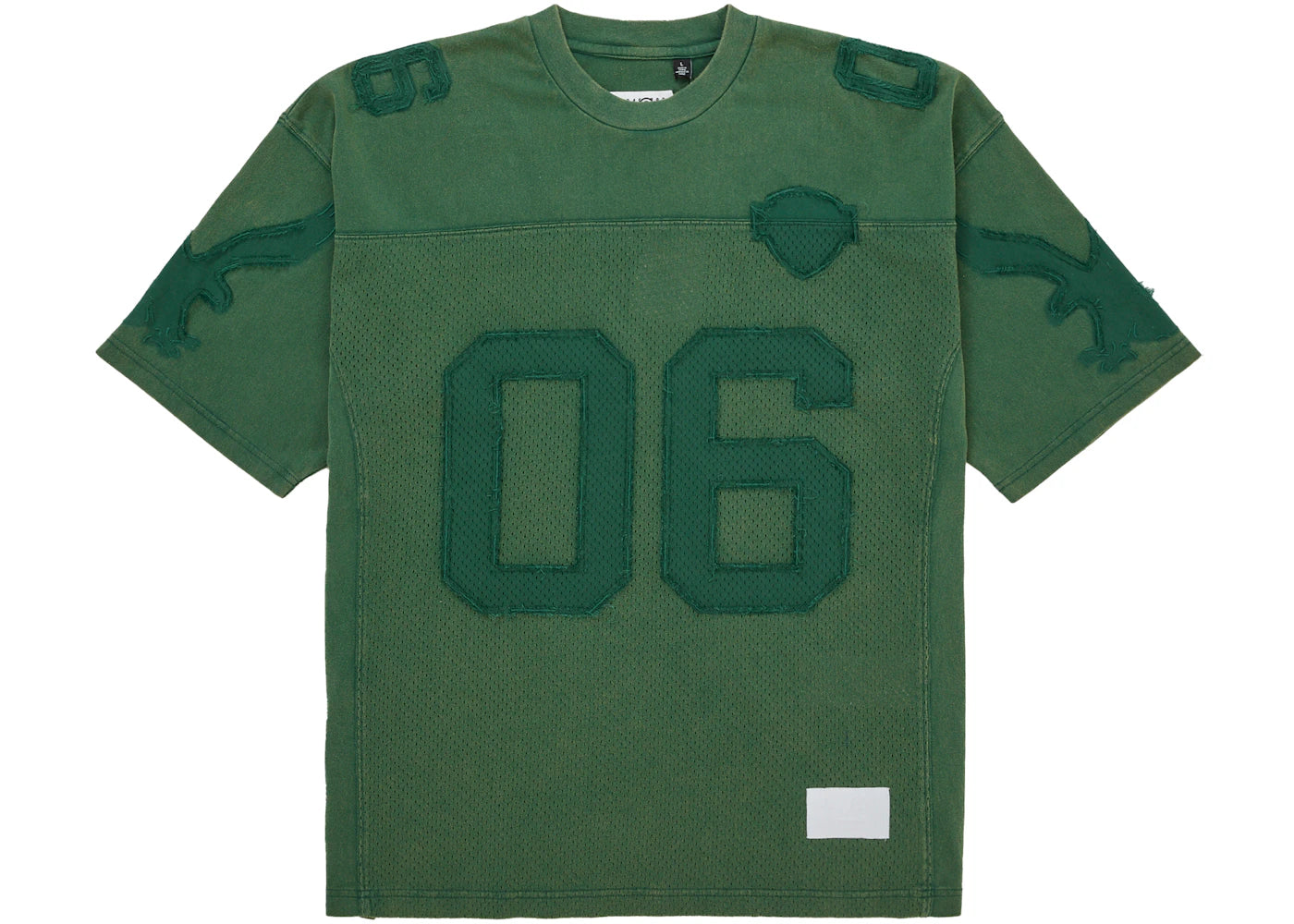 Supreme MM6 Maison Margiela Cotton Football Jersey Green -1