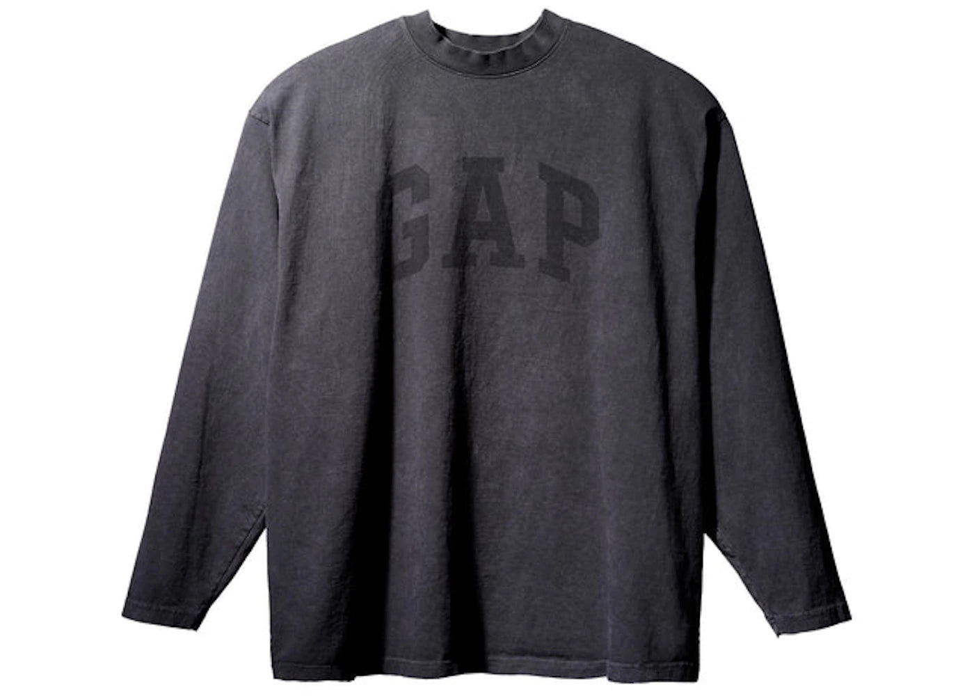 Yeezy Gap Engineered by Balenciaga Dove Longsleeve Tee Black -1
