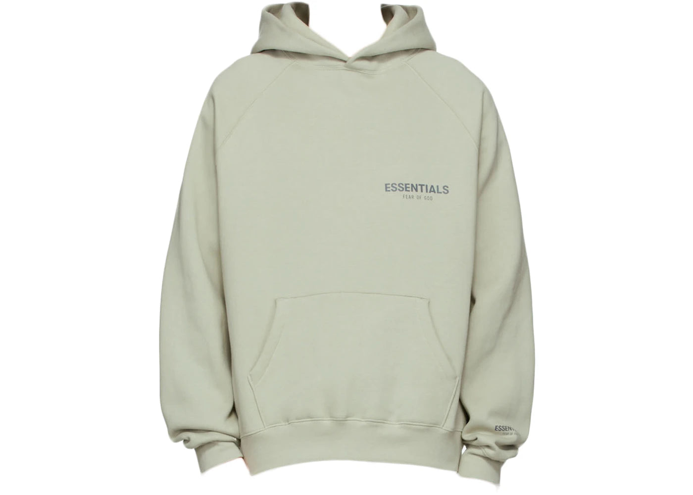 Fear of God Essentials SSENSE Exclusive Pullover Hoodie Concrete -1