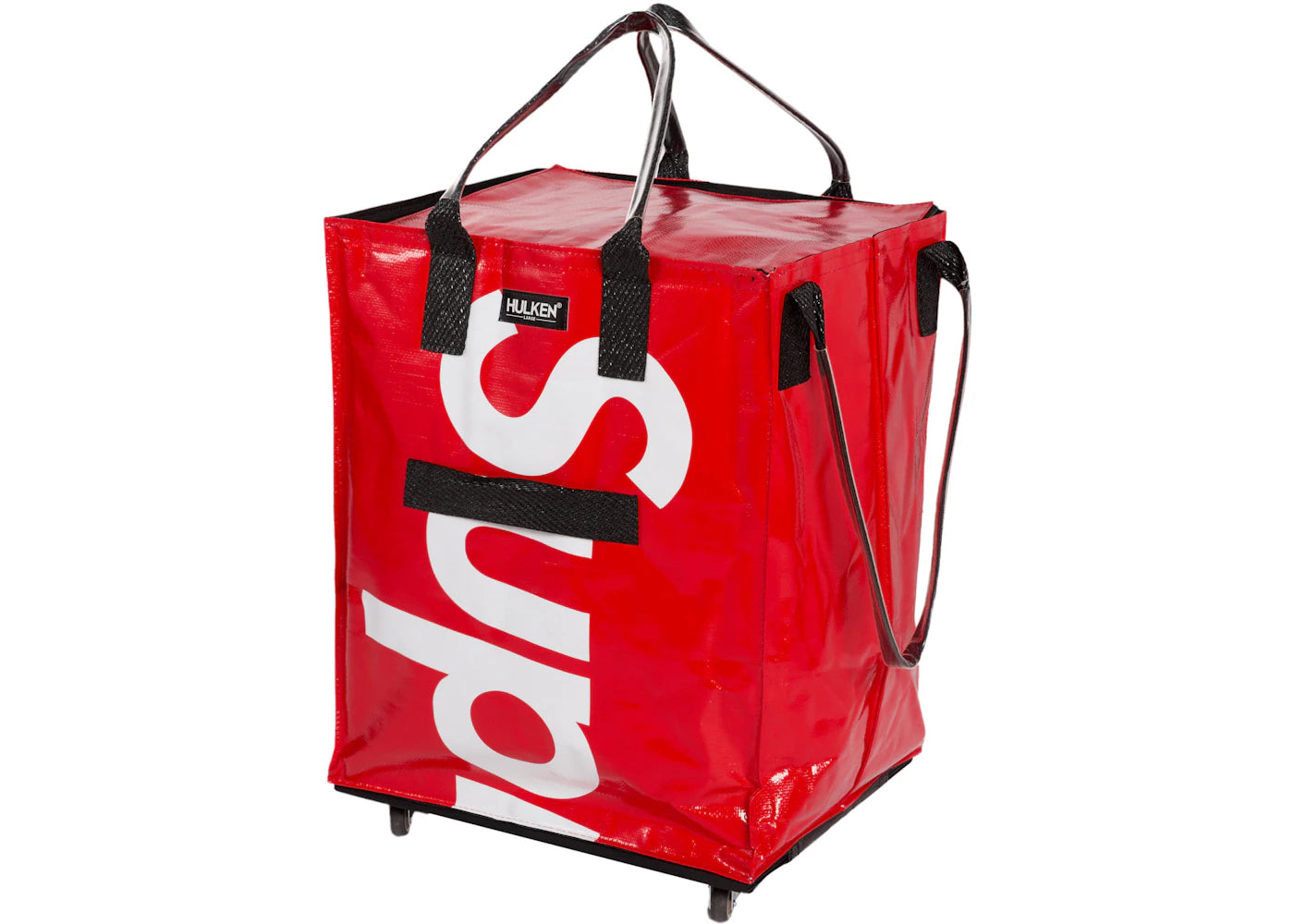 Supreme Hulken Rolling Tote Bag Red -1