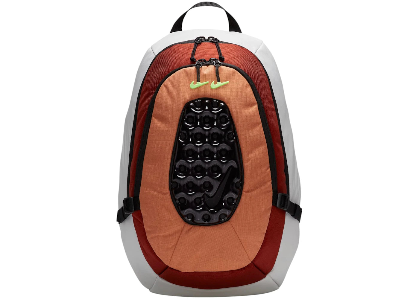 Nike Air 17L Backpack Phantom/Rugged Orange/Lime Blast -1