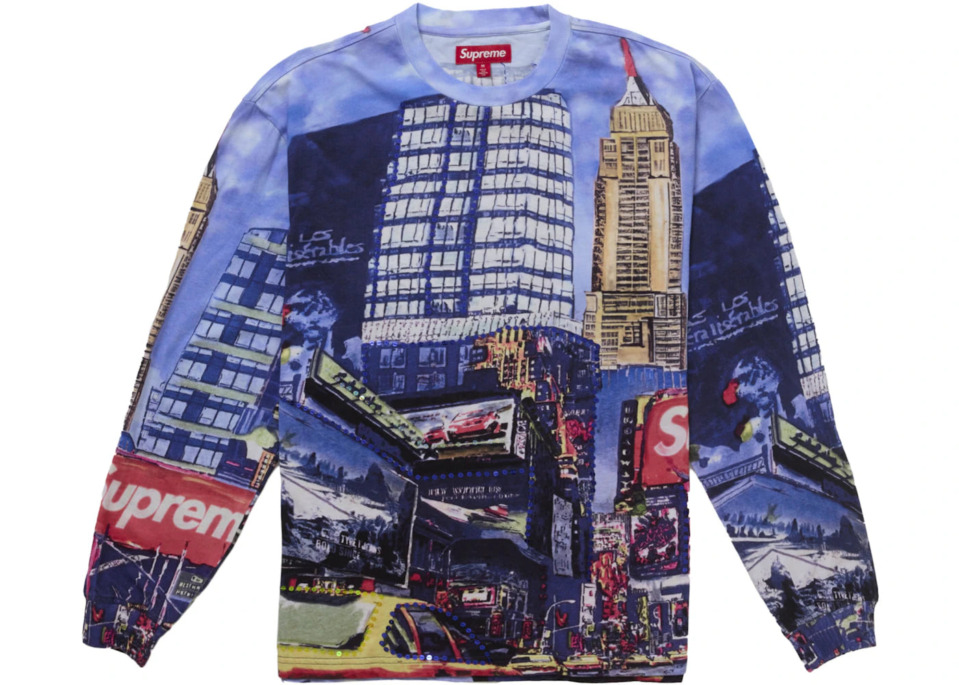 Supreme Skyline Sequin L/S Top Day -1