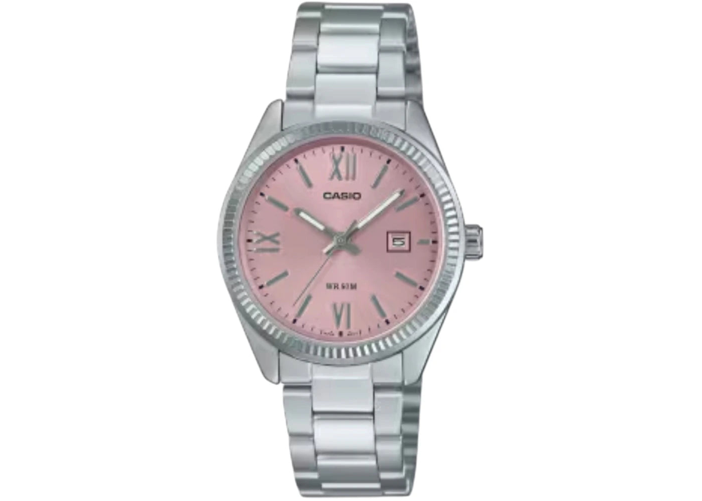 Casio Women’s Stainless Steel Analog Watch Pink Dial LTP-1302DD-4A1VDF -1