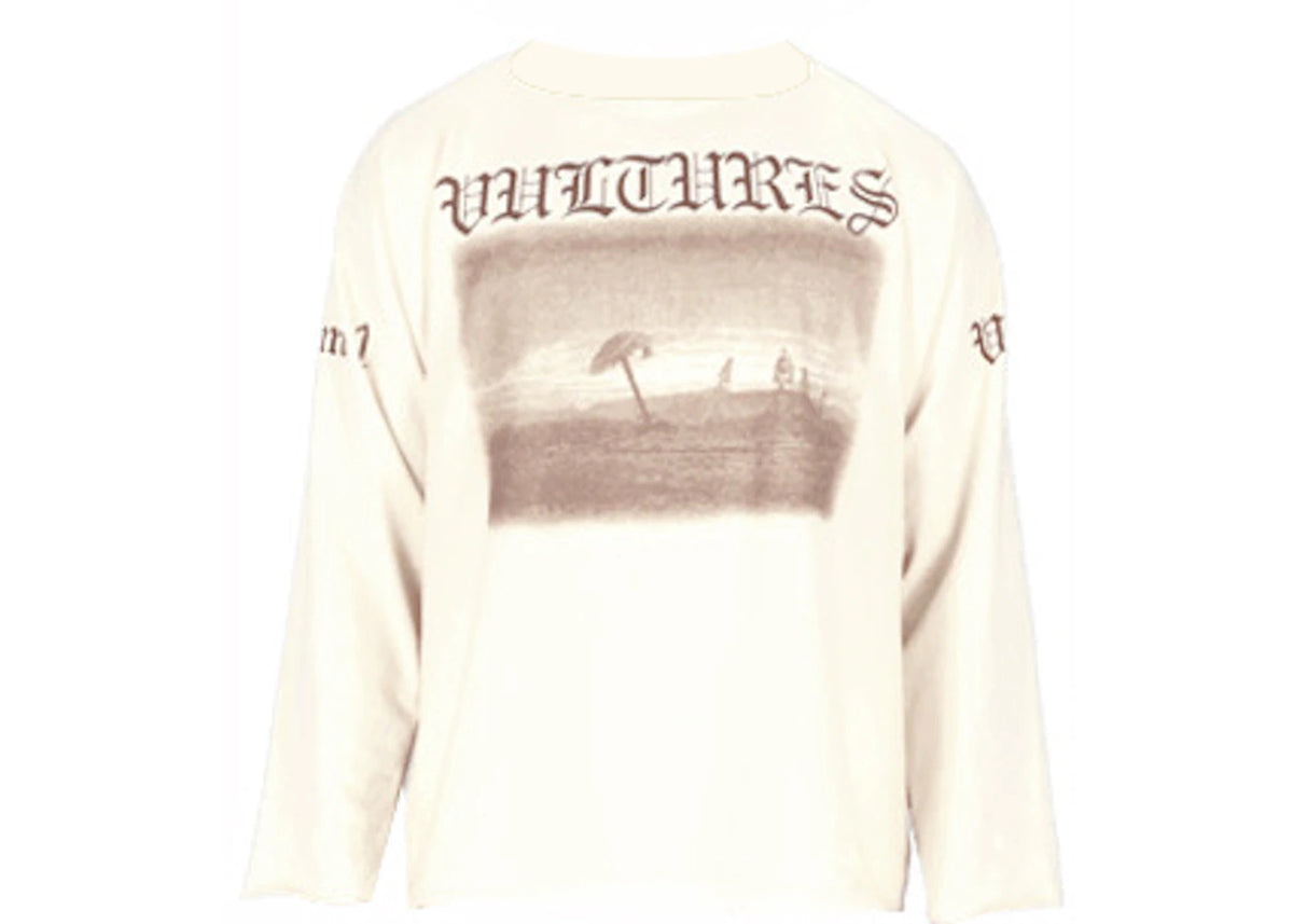 YZY Vultures Long T White -1