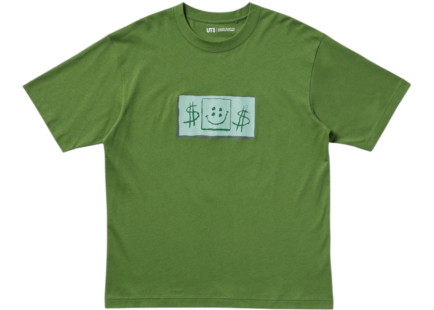 Uniqlo x CPFM Spongebob Squarepants UT Graphic T-Shirt Olive -1