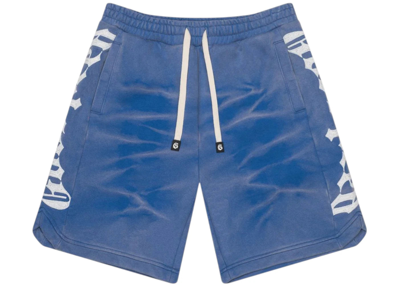Godspeed Courtside Shorts Blue Tie Dye -1