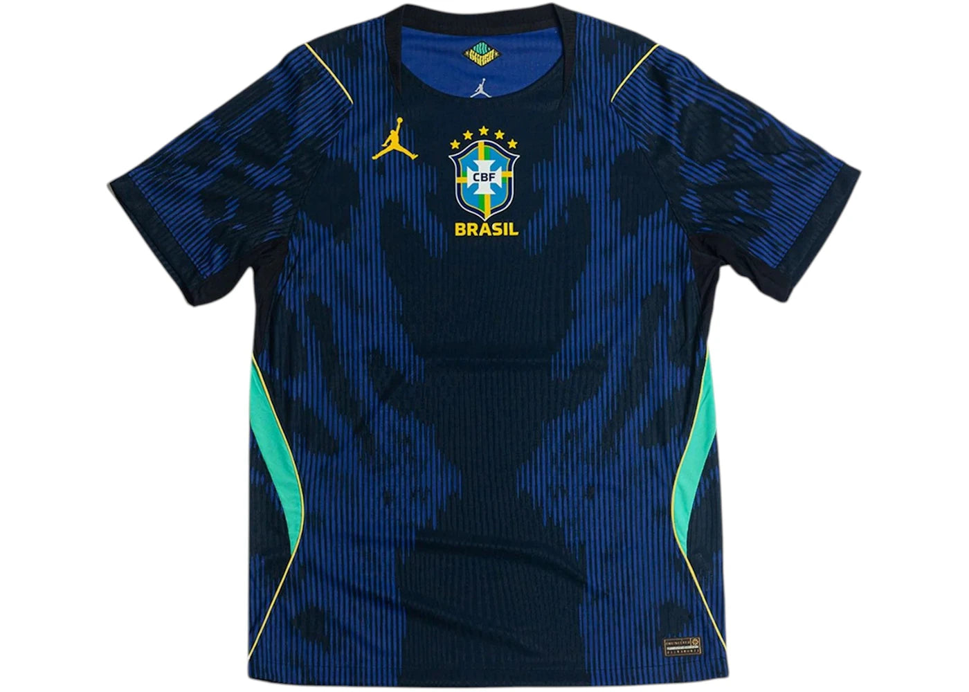 Nike Air Jordan x CBF Brazil Aero-Fit Advance Match Away Jersey Old Royal/Black -1
