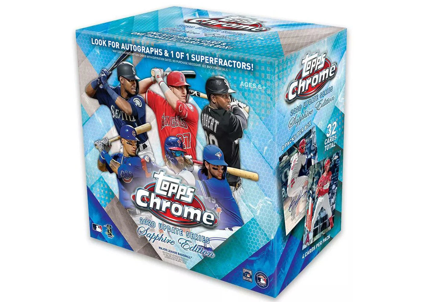 2020 Topps Chrome Update Sapphire Edition Baseball Box -1