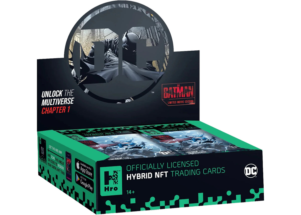 Hro Hybrid Trading Cards DC Unlock The Multiverse Chapter 1: The Batman Mega Booster Box -1