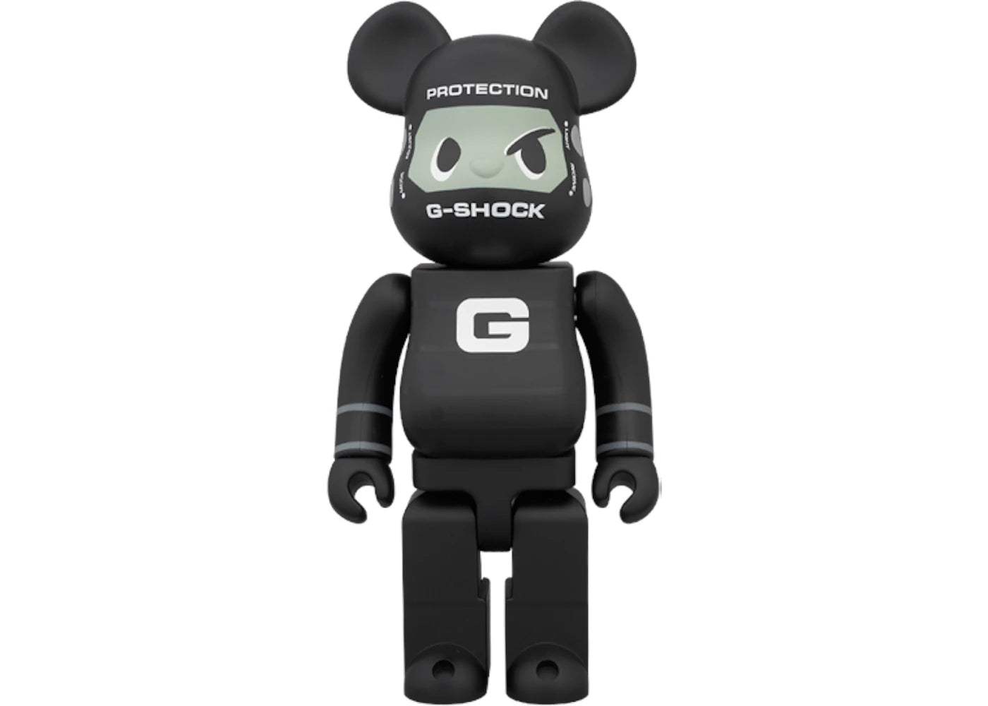Bearbrick x G-Shock G-ShockMan 400% Black -1