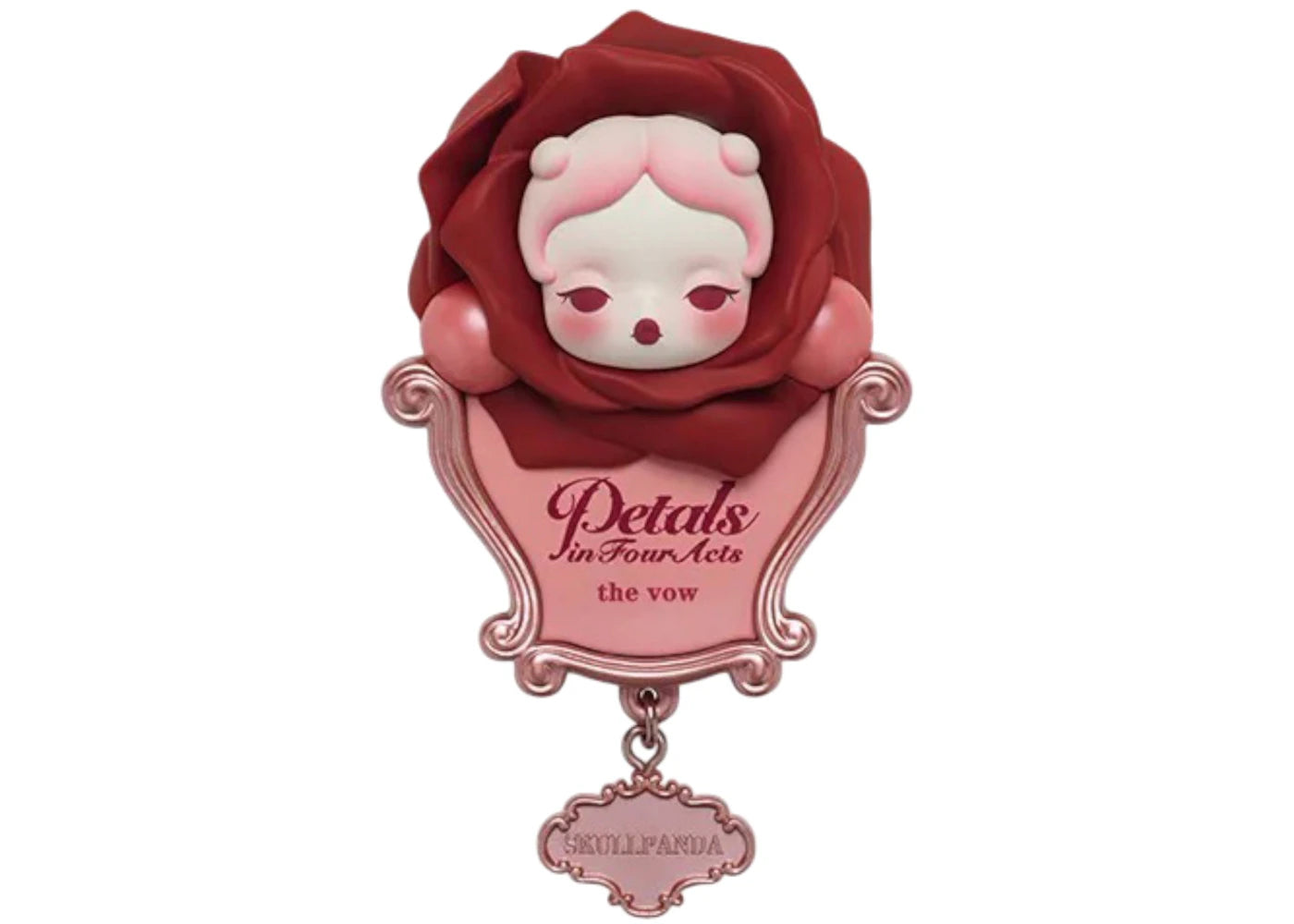 Pop Mart SKULLPANDA Petals in Four Acts Series The Vow Fridge Magnet -1