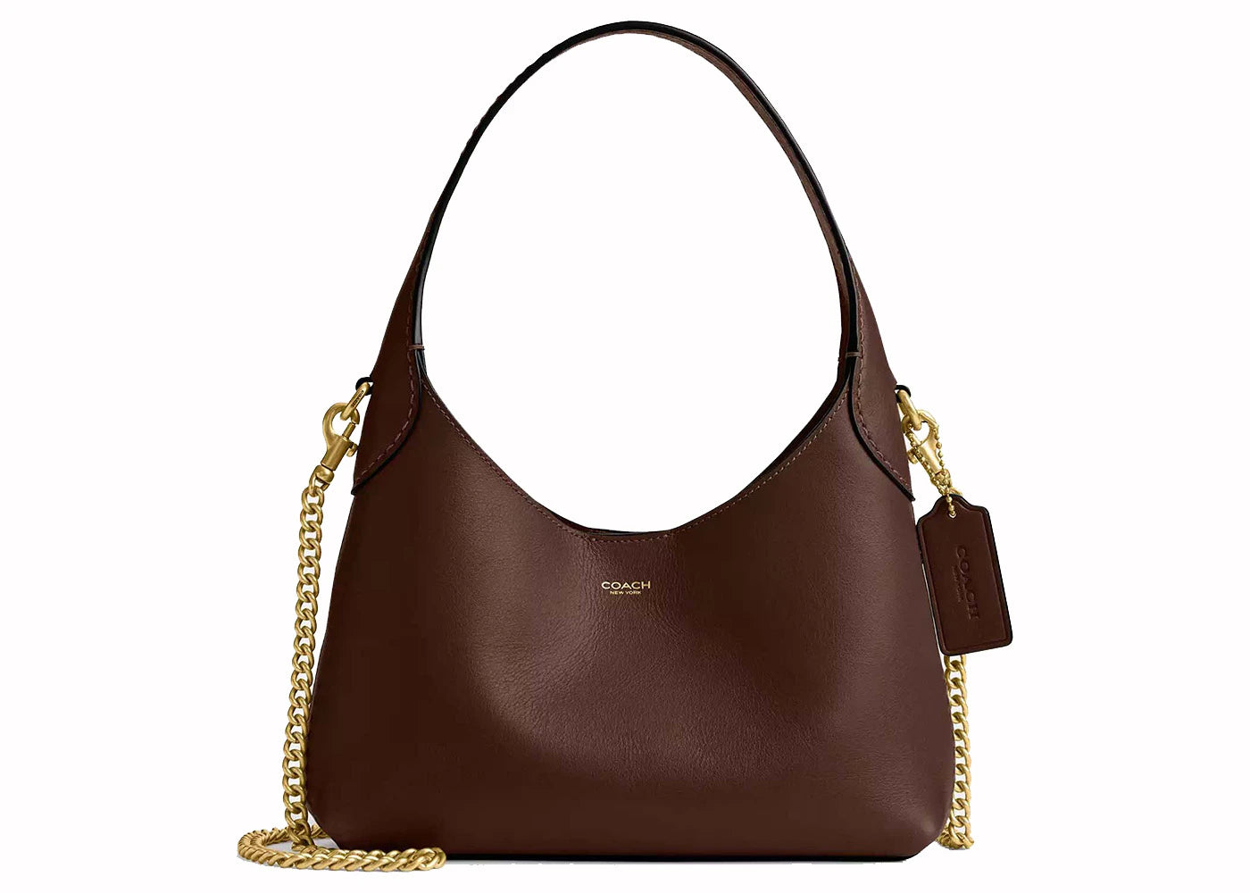 Coach Brooklyn Shoulder Bag 23 Brass/Maple -1