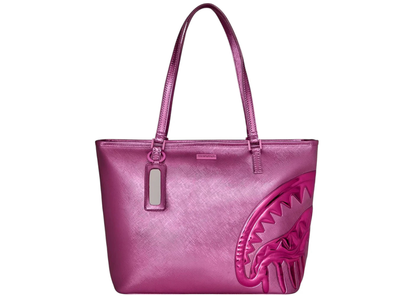 Sprayground Metallic Pink Metallic Drip Tote Multicolor -1