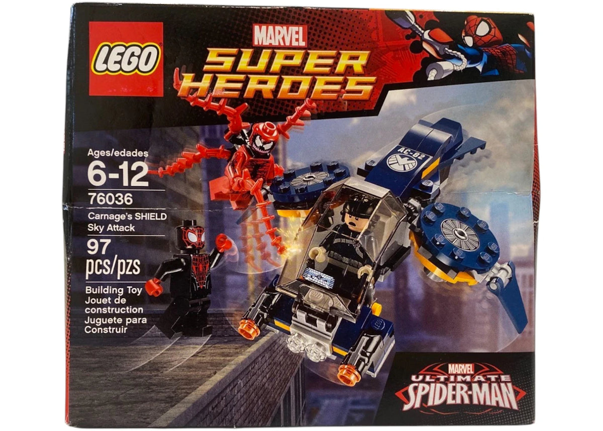 LEGO Marvel Super Heroes Carnage's SHIELD Sky Attack Set 76036 -1