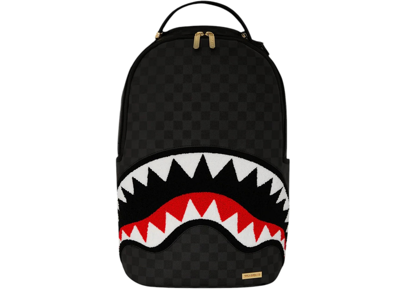Sprayground Lights Out Sharks In Paris Chenille Shark Backpack Multicolor -1