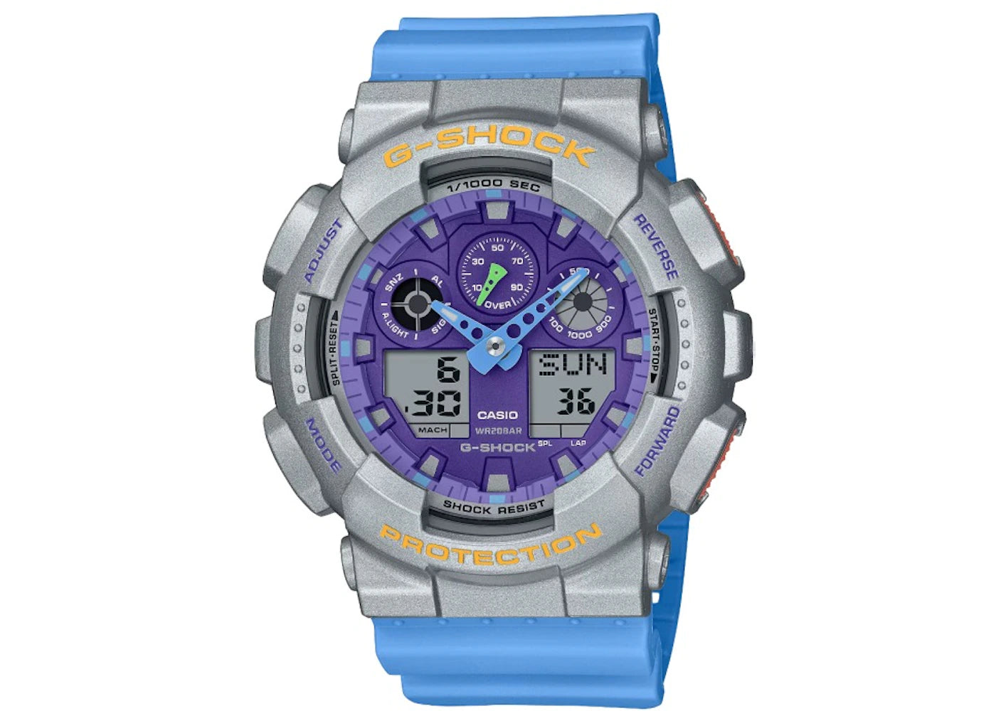 Casio Analog-digital G-Shock GA-100EU-8A2 -1