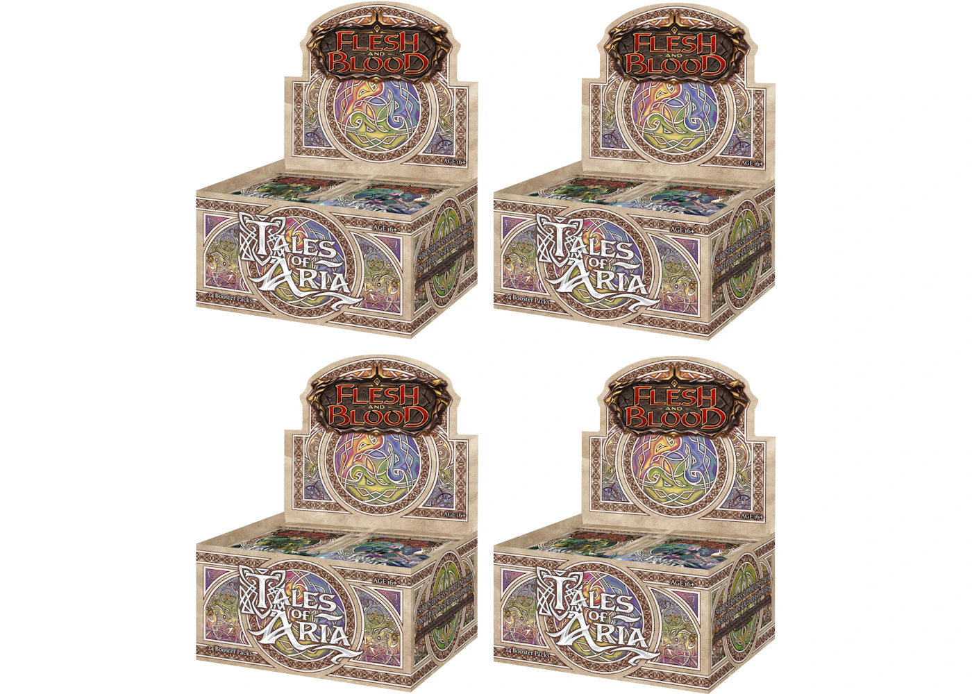 Flesh and Blood TCG Tales of Aria 1st Edition Booster Box 4x Lot -1