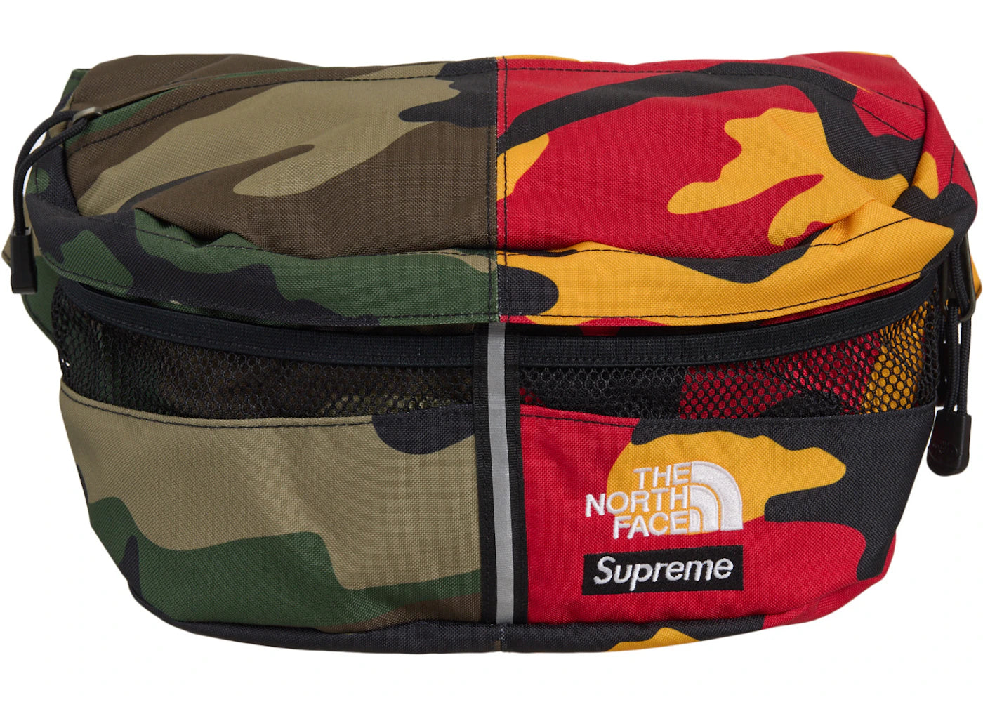 Supreme The North Face Split Waist Bag Woodland Camo -1