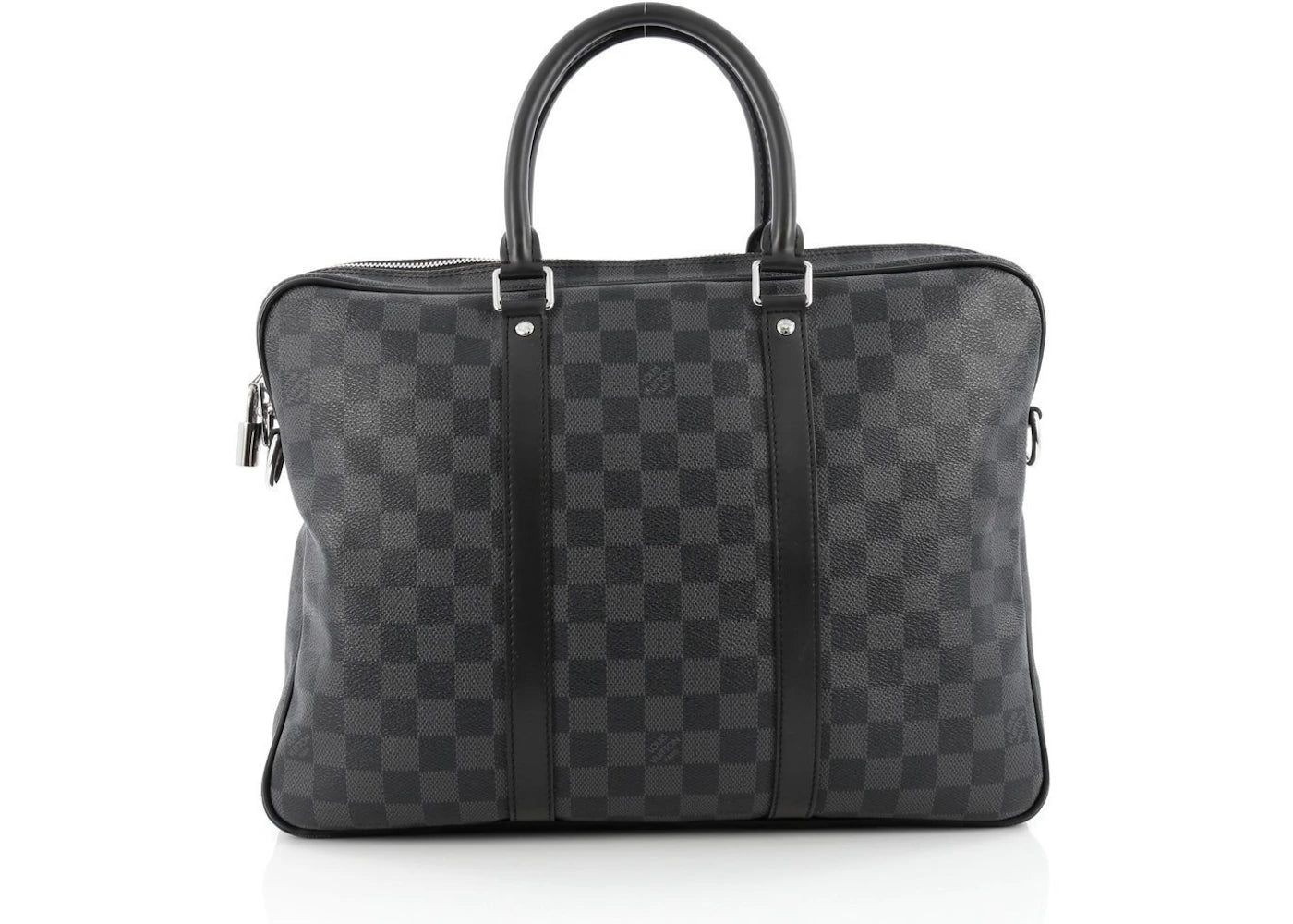 Louis Vuitton Porte-Documents Voyages Damier Graphite PM Black -1