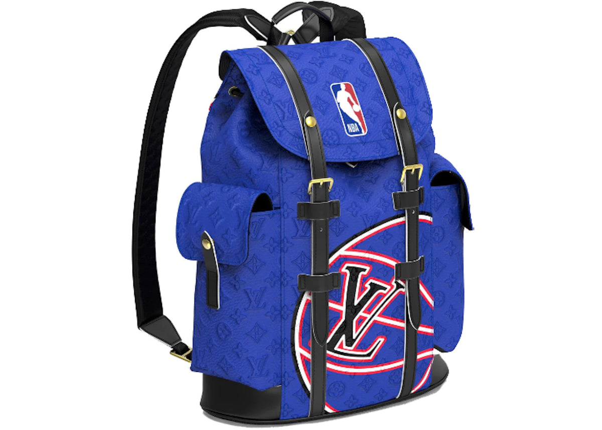 Louis Vuitton x NBA Christopher MM Backpack Blue -1