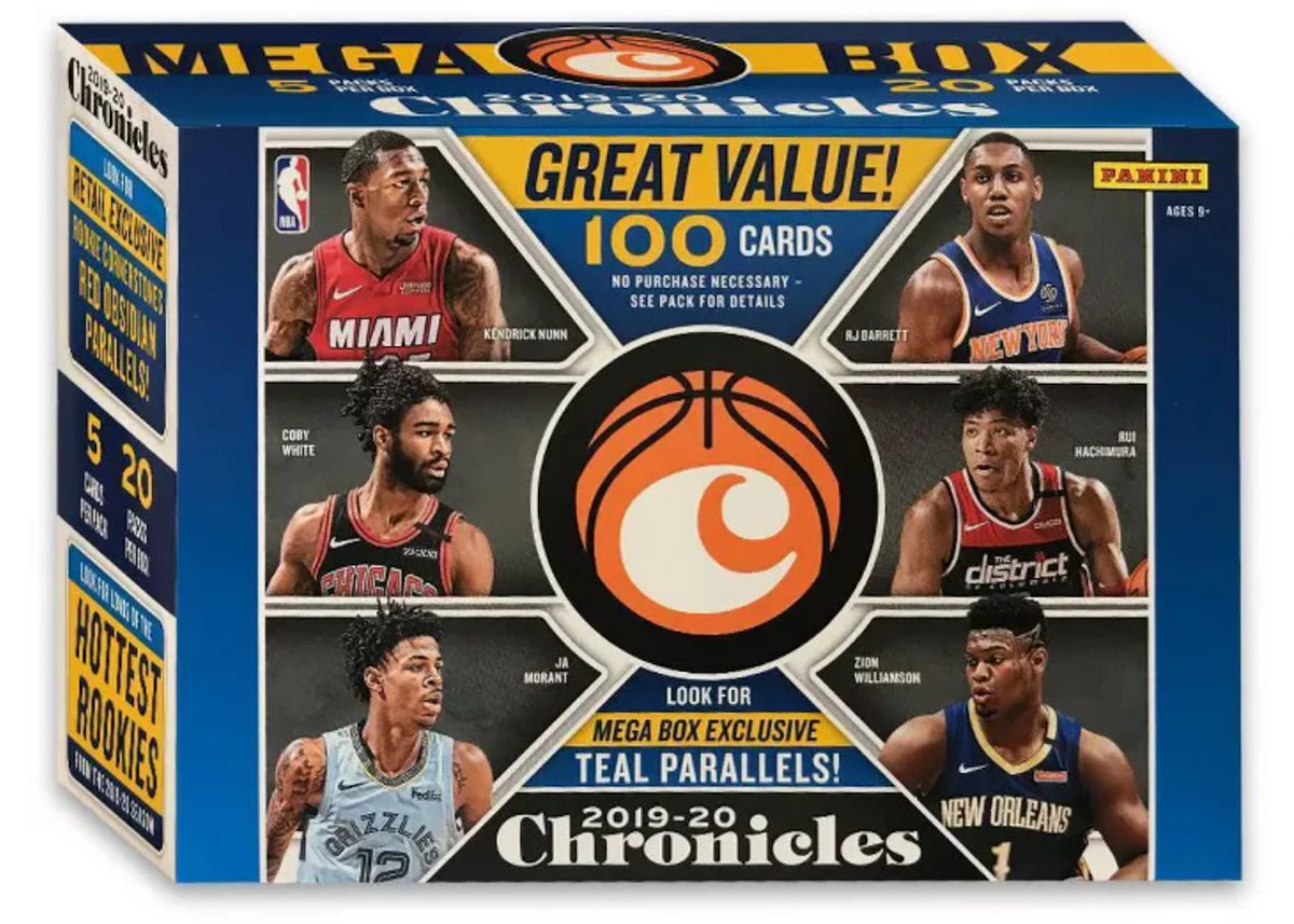 2019-20 Panini Chronicles Basketball 100 ct. Mega Box -1