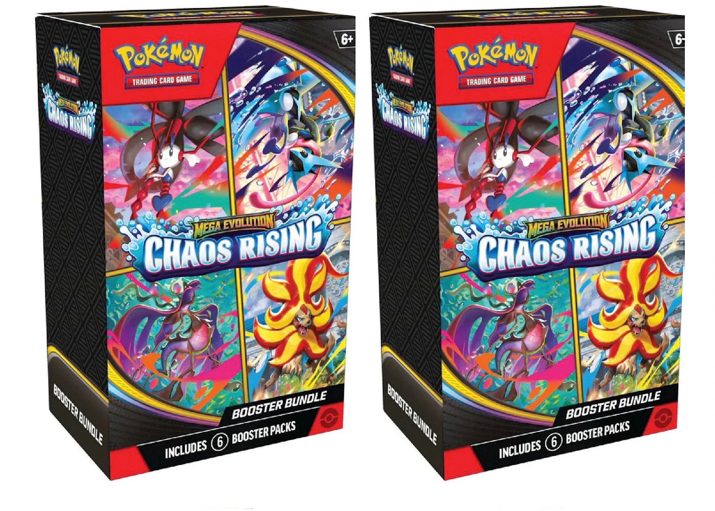 2026 Pokémon Mega Evolution Chaos Rising Booster Bundle 2x Lot -1
