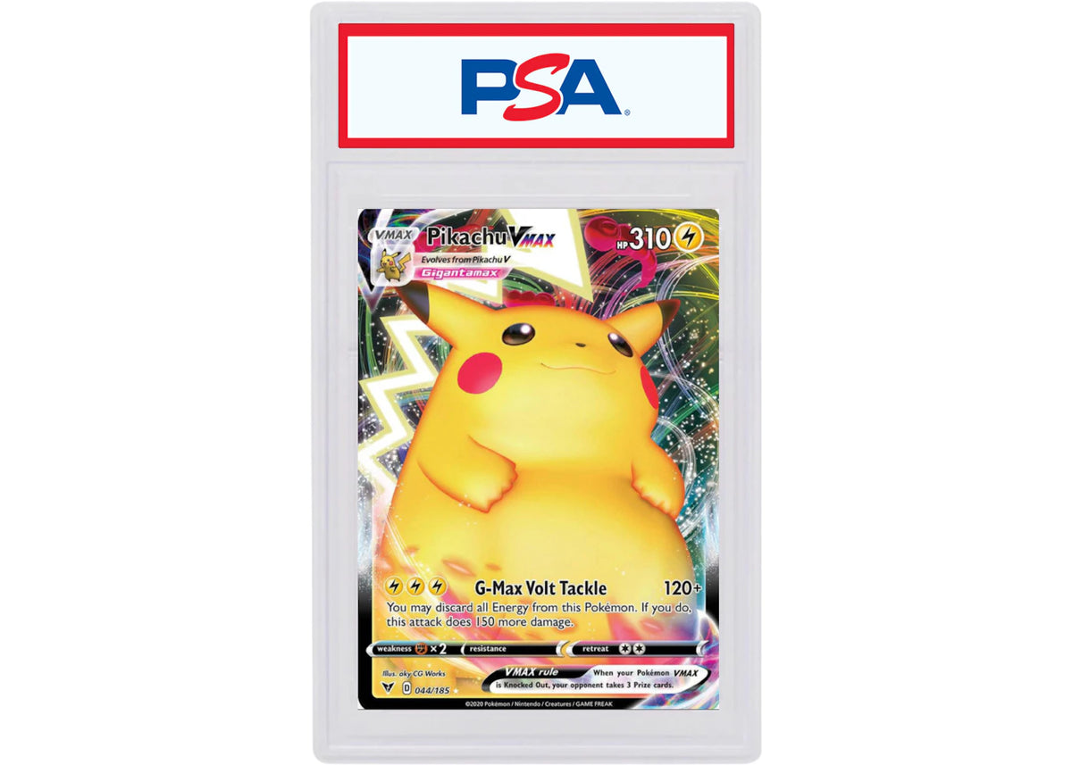 Pikachu VMAX-Full Art 2020 Pokemon TCG Sword & Shield Vivid Voltage #44/185 (PSA or BGS Graded) -1