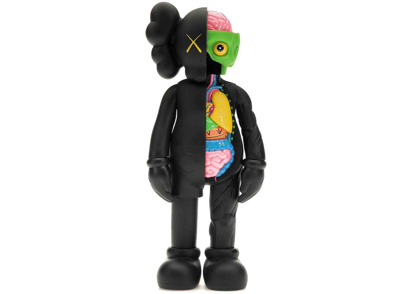 KAWS Companion Flayed Open Edition Vinyl Figure Black -1