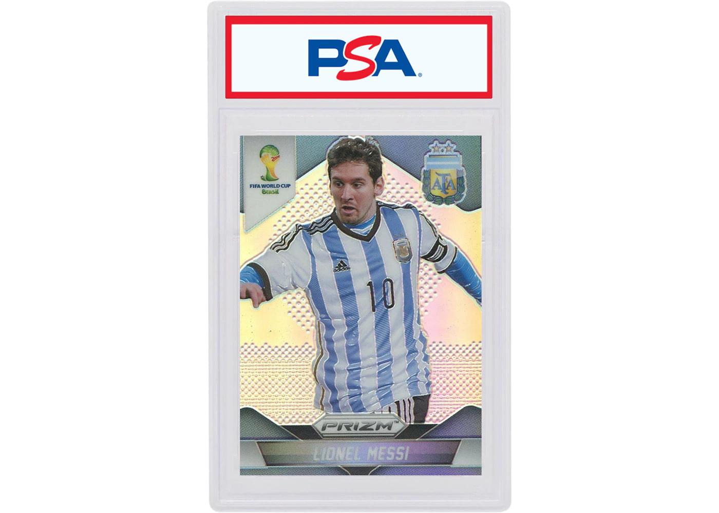 Lionel Messi 2014 Panini Prizm World Cup Silver #12 (PSA or BGS Graded) -1