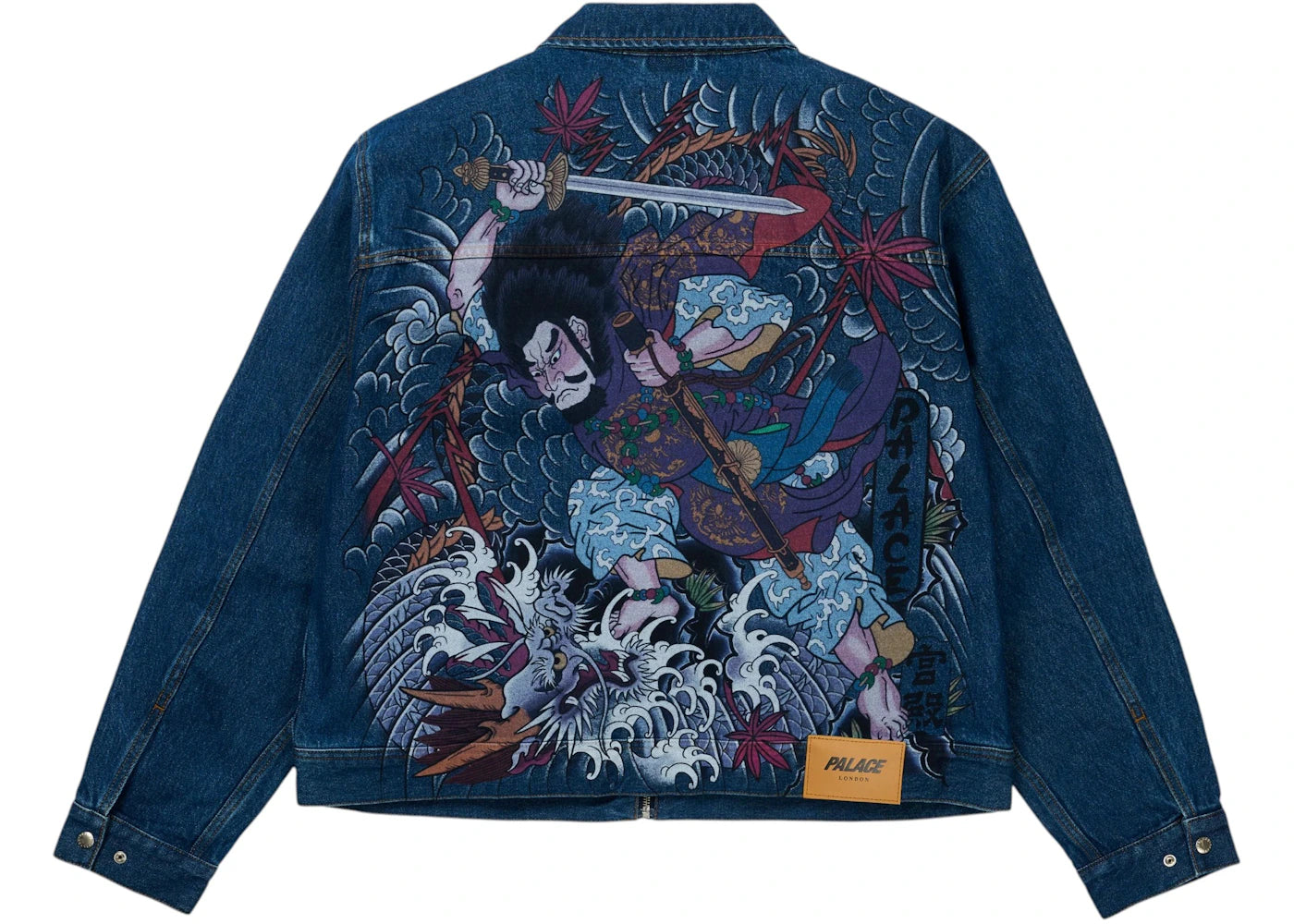 Palace Susanoo Denim Jacket Indigo Wash -1