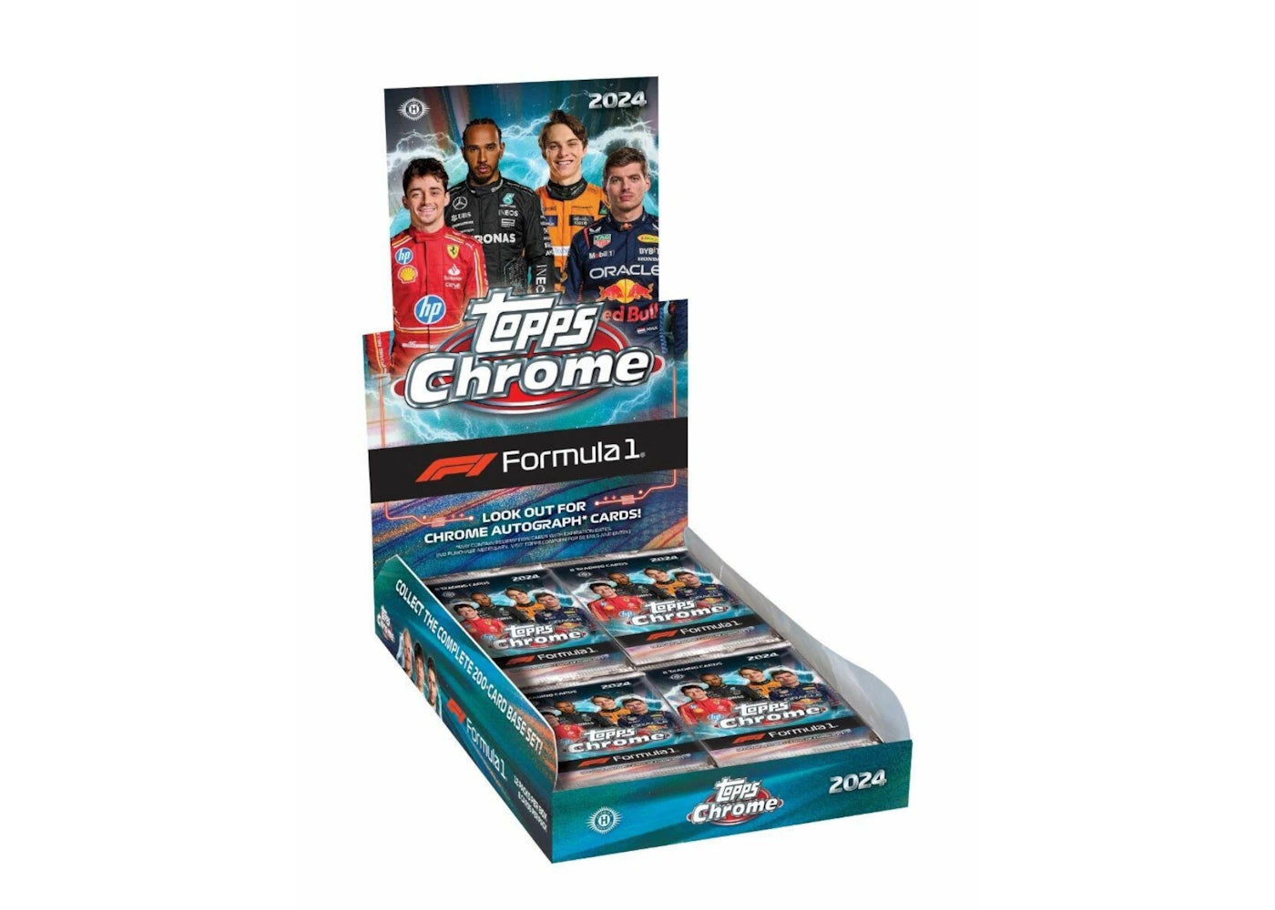 2024 Topps Chrome Formula 1 Hobby Box -1