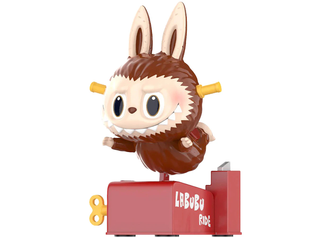 Pop Mart Labubu The Monsters Almost Hidden Series Kiddie Ride (Secret Edition) Figure -1