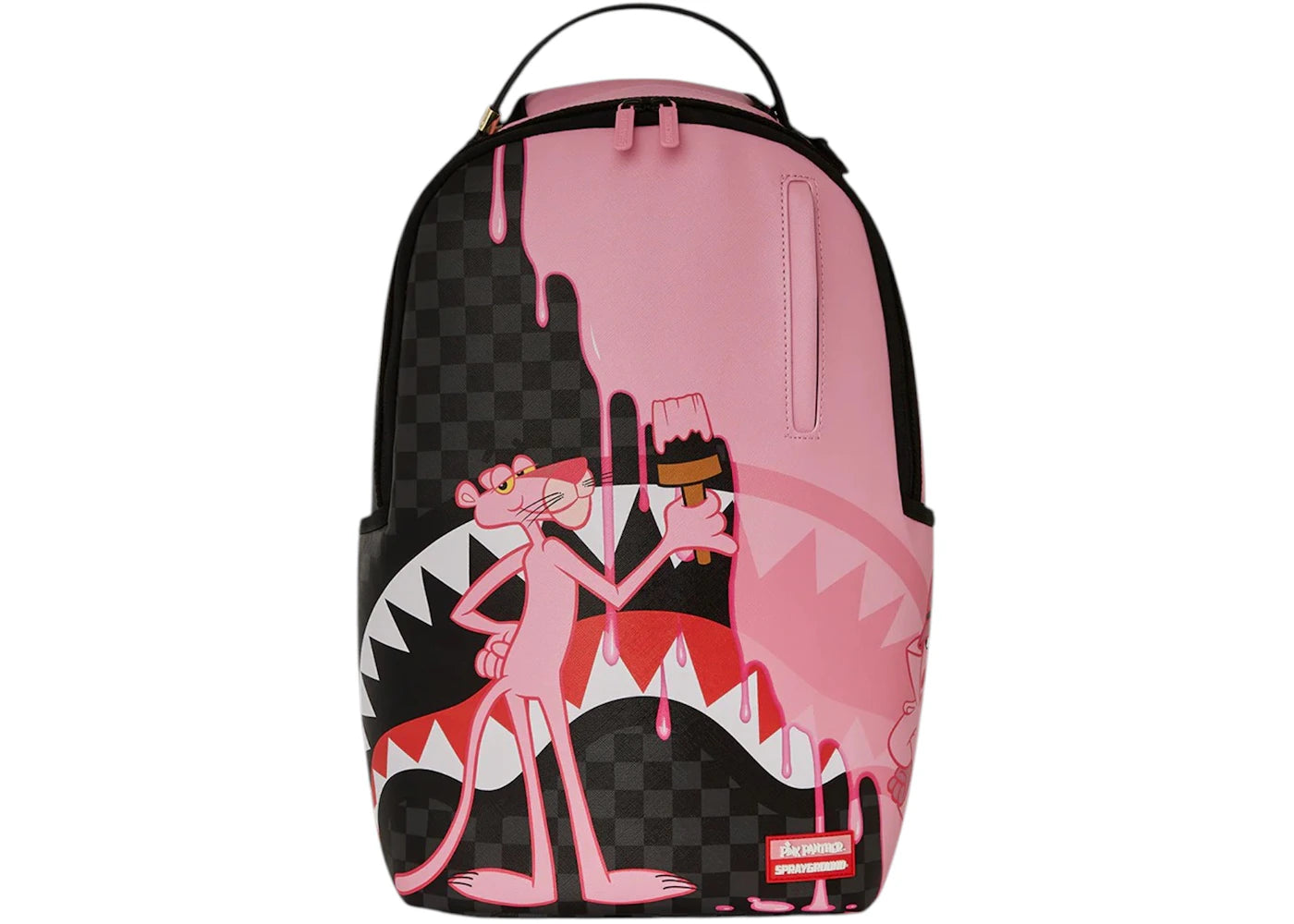 Sprayground Pink Panther Pink Painter Backpack Multicolor -1