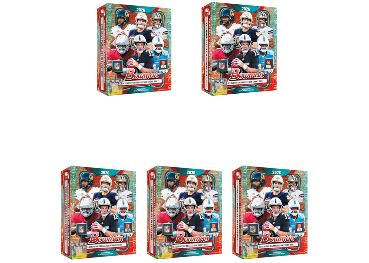 2026 Bowman Football Mega Box 5x Lot -1