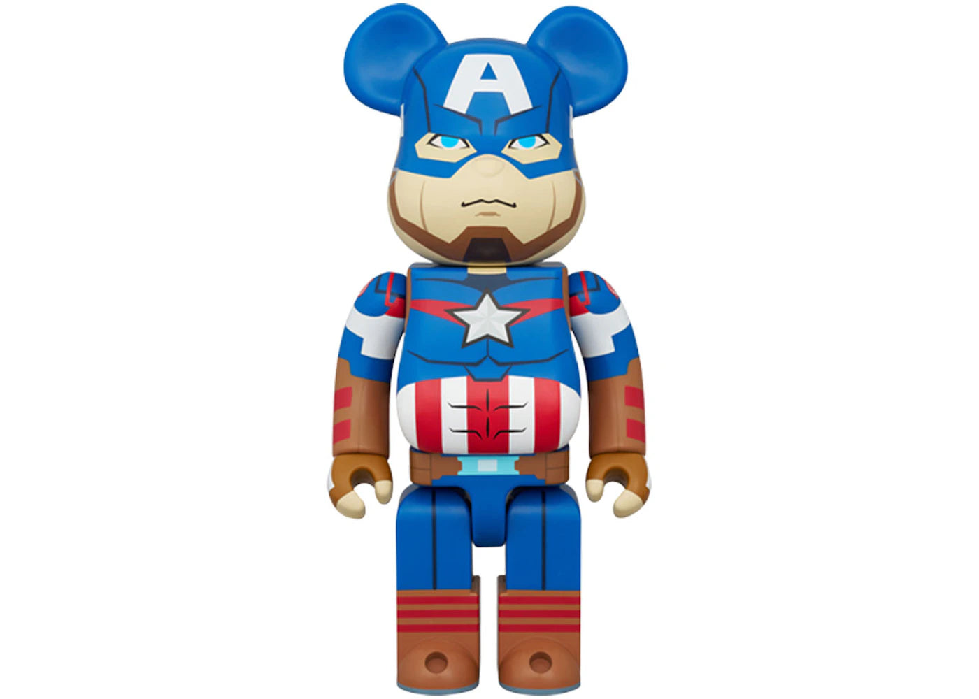 Bearbrick x Marvel Captain America 400% (2025 Version) -1