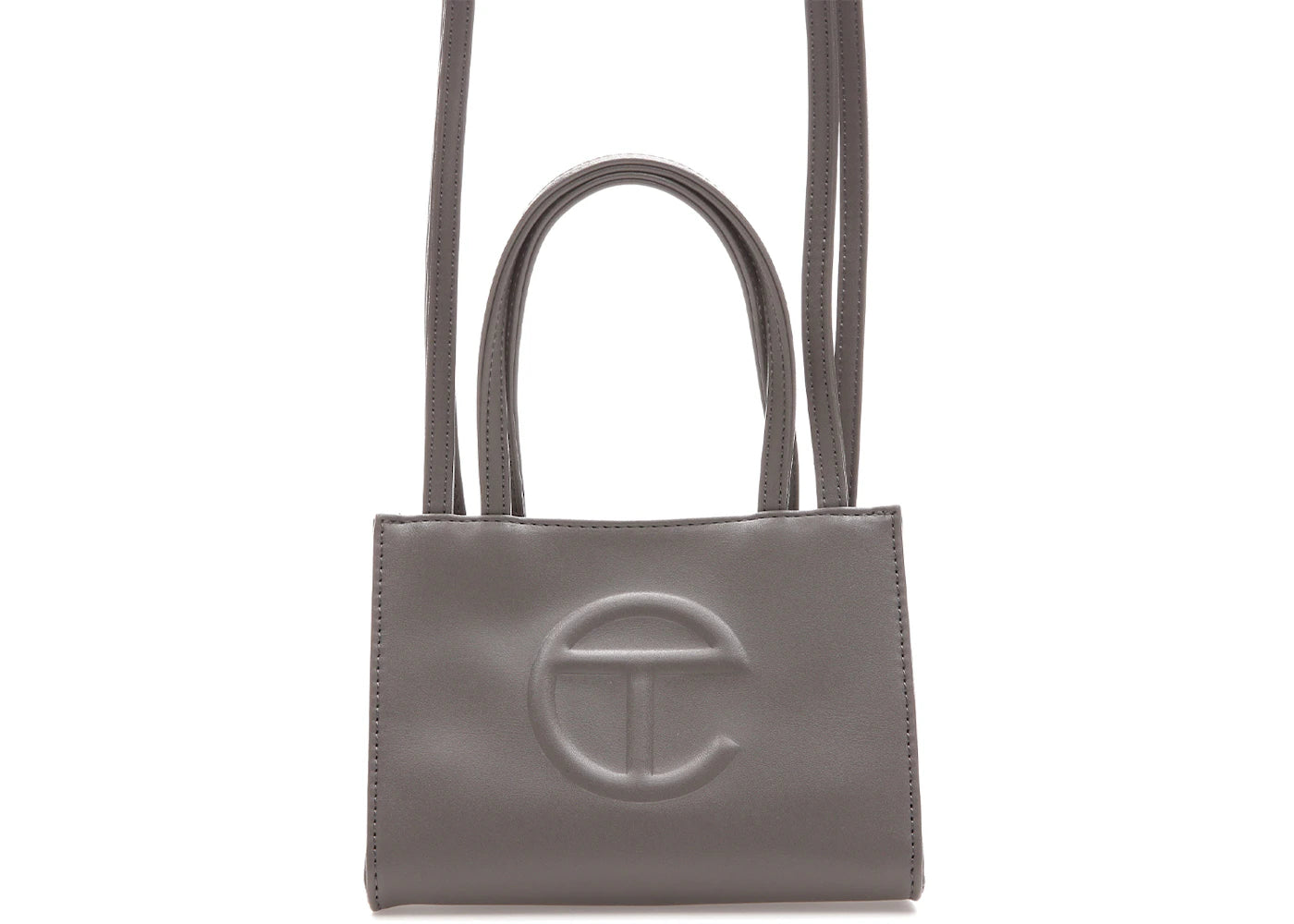 Telfar Shopping Bag Small Grey -1