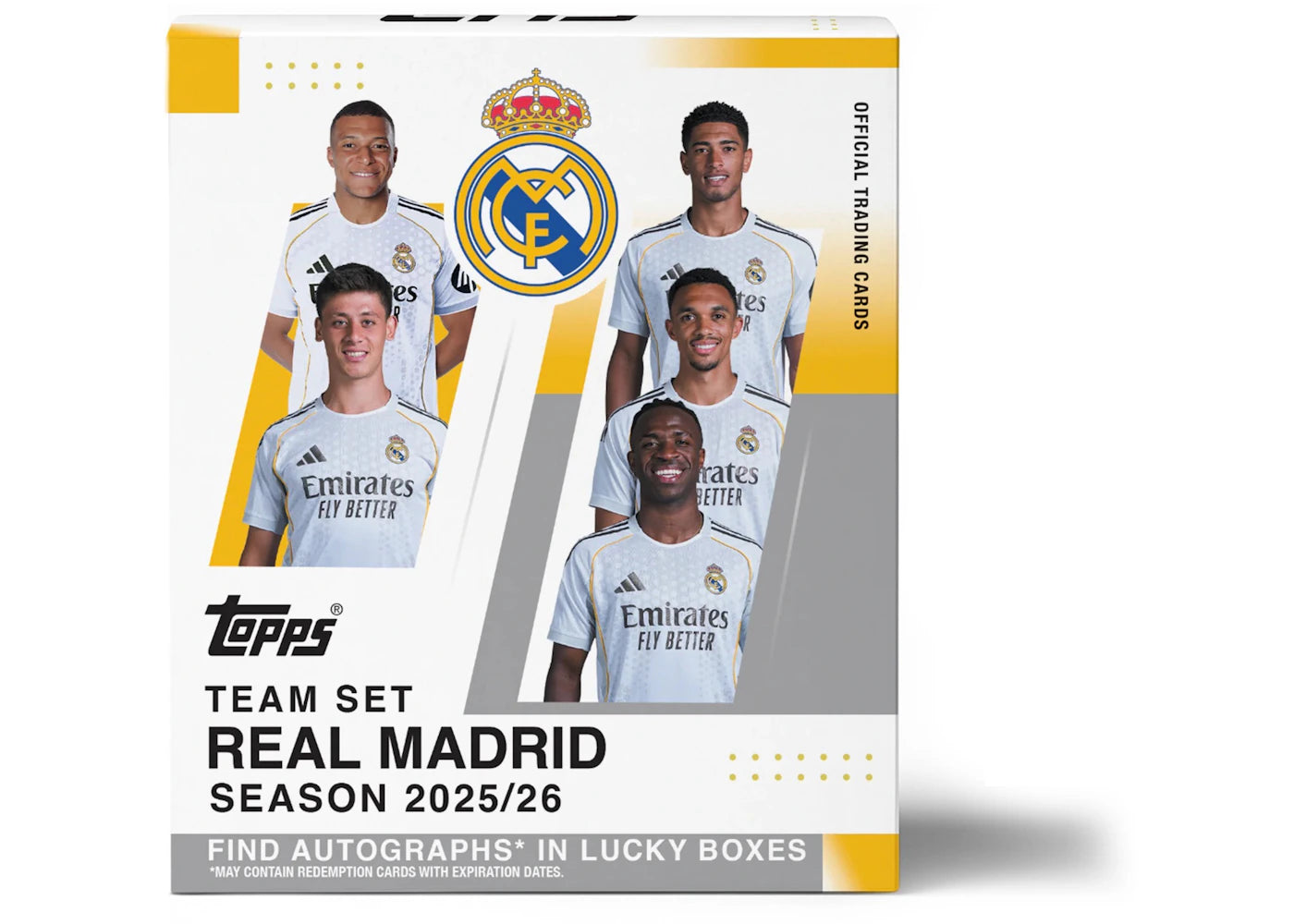 2025-26 Topps Team Set Real Madrid Hobby Box -1