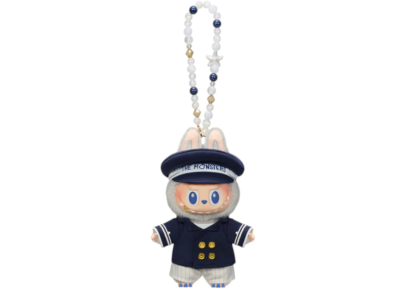 Pop Mart The Monsters De Vliegende Labubu Series Captain Labubu Vinyl Plush Hanging Card -1