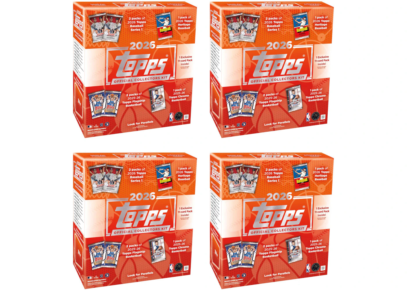 2026 Topps Collector Kit 4x Lot -1