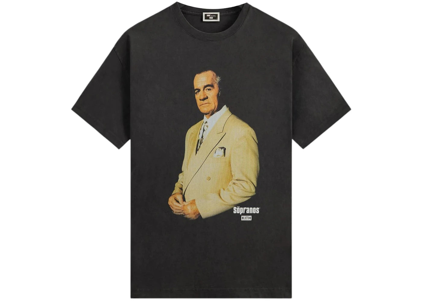 Kith x The Sopranos Paulie Vignette Vintage Tee Black -1