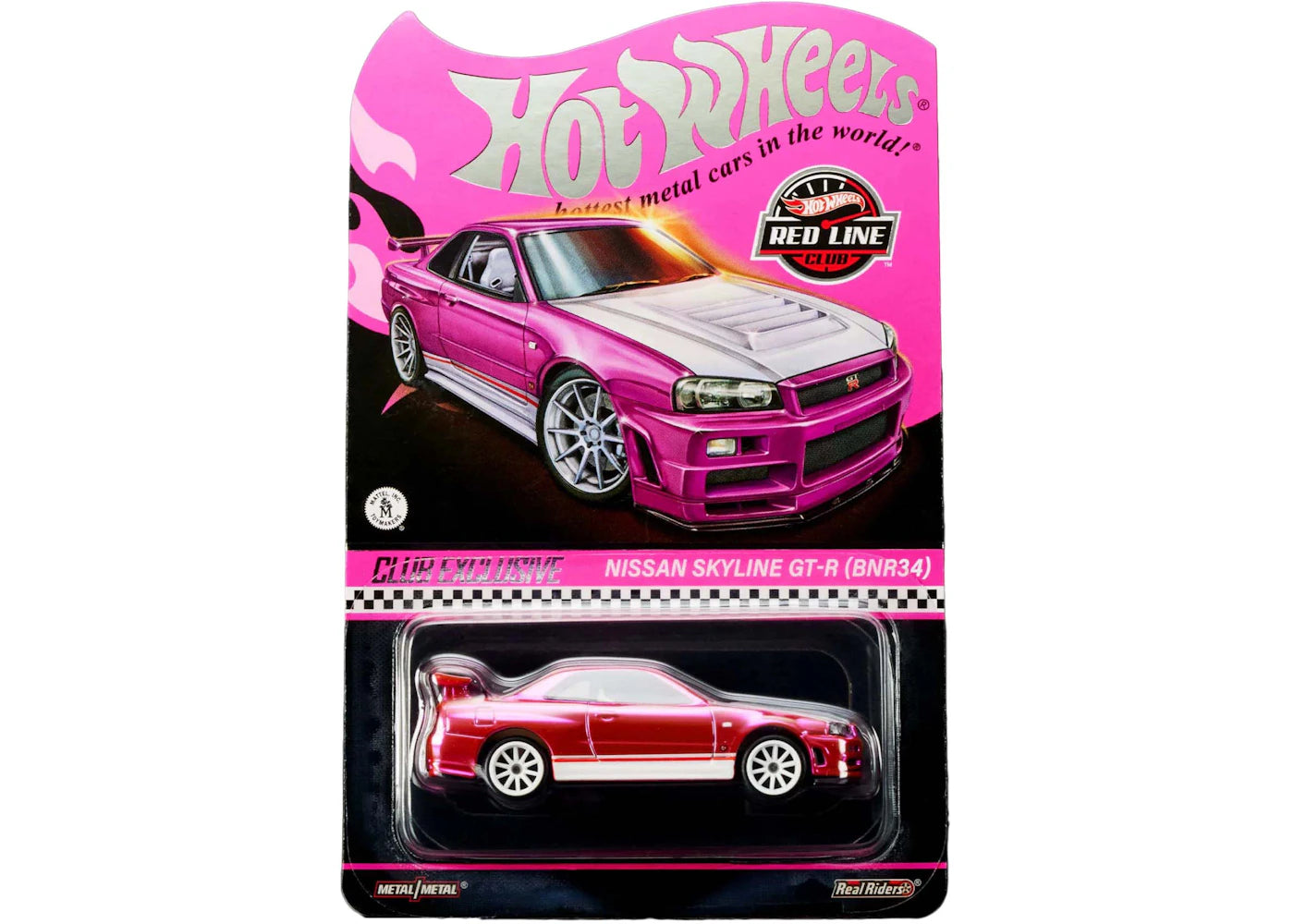 Hot Wheels RLC Exclusive Pink Editions Nissan Skyline GT-R -1