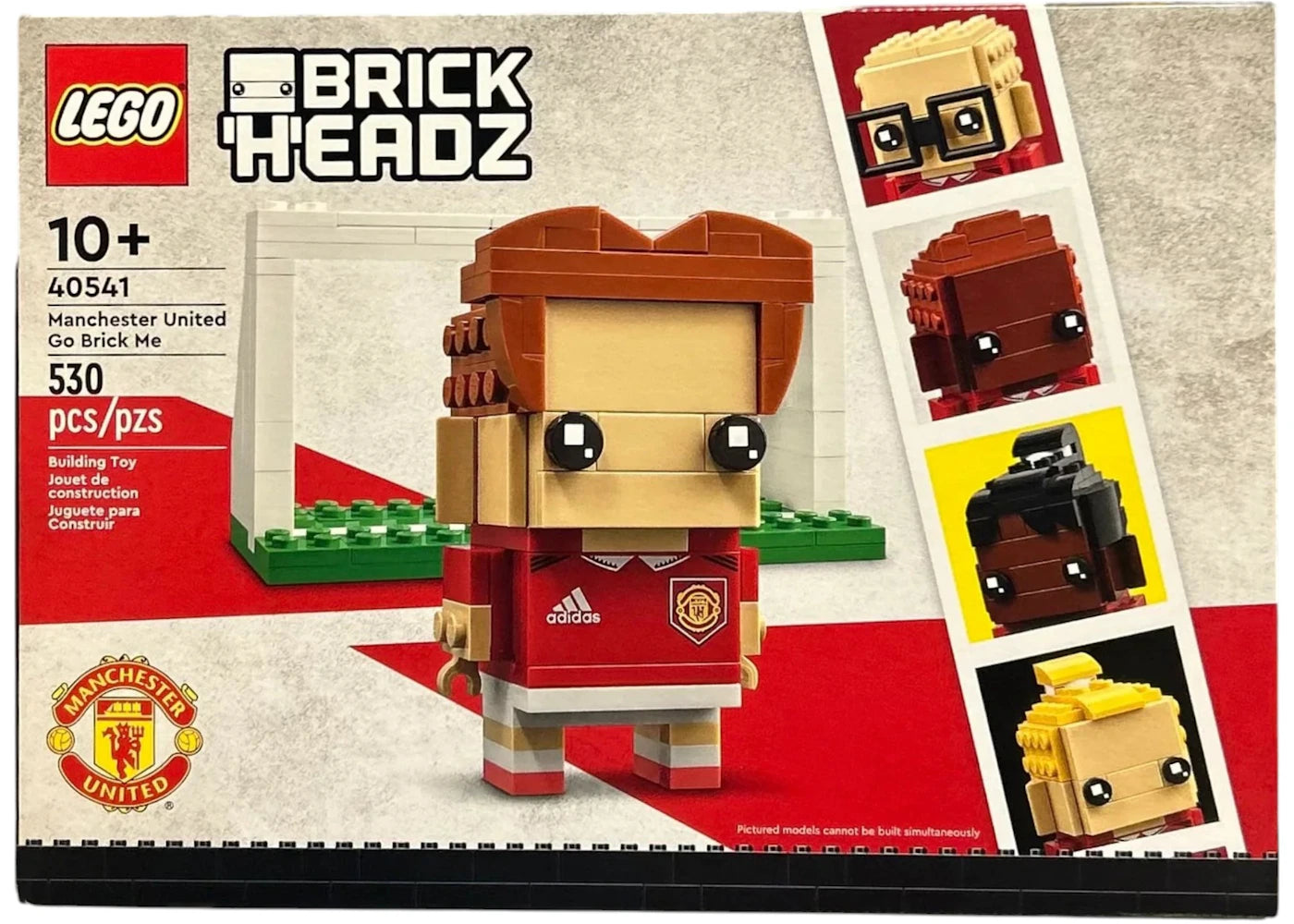 LEGO Brick Headz Manchester United Go Brick Me Set 40541 -1