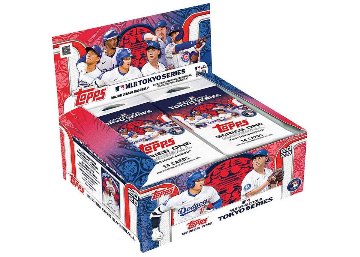 2025 Topps Series One MLB Tokyo Series Display Box -1
